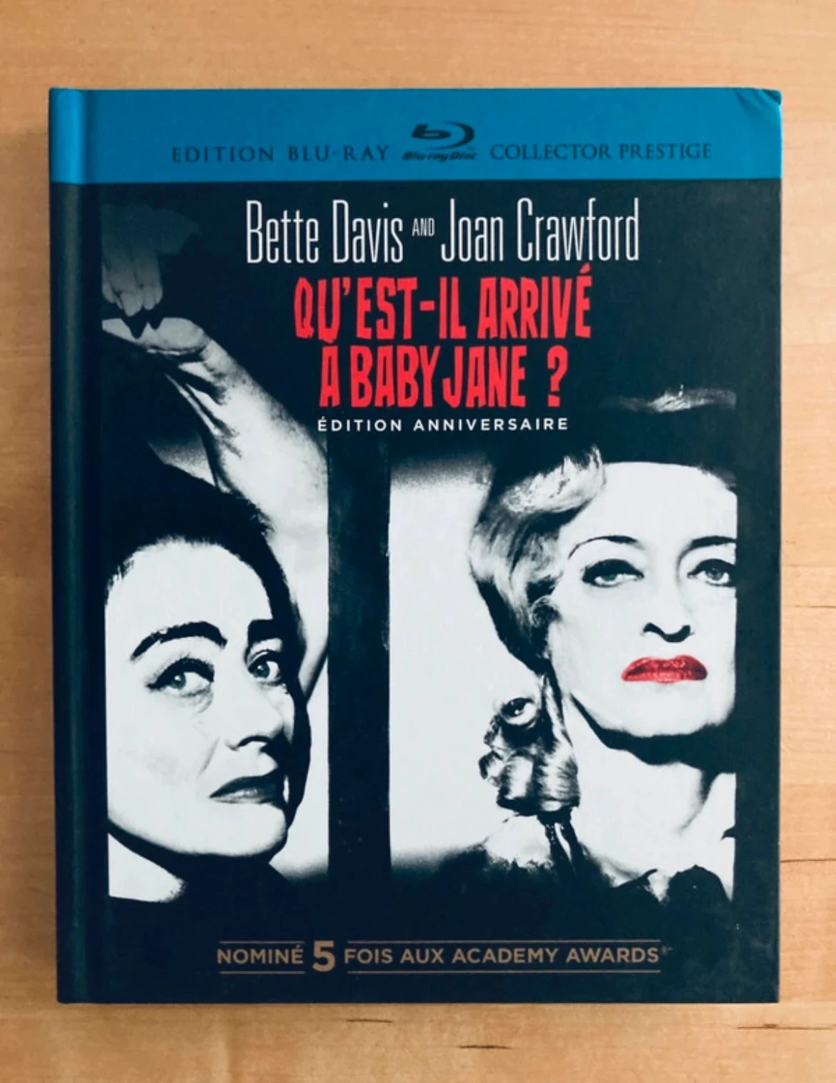 Coffret Blu-ray digibook Qu’est il arrivé à Baby Jane? Édition anniversaire.